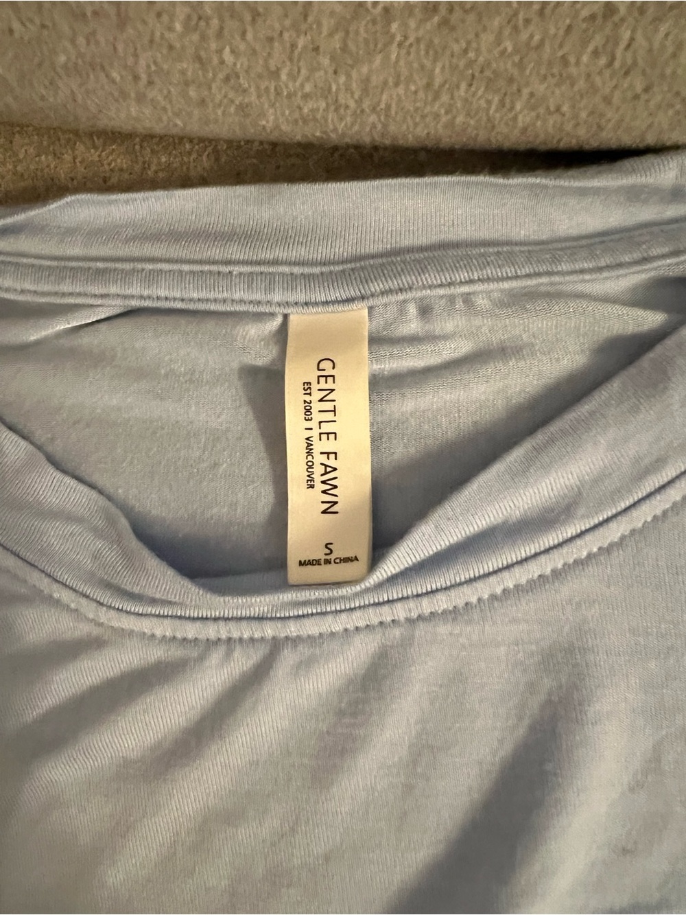 Gentle Fawn Logan T-shirt - Light Blue